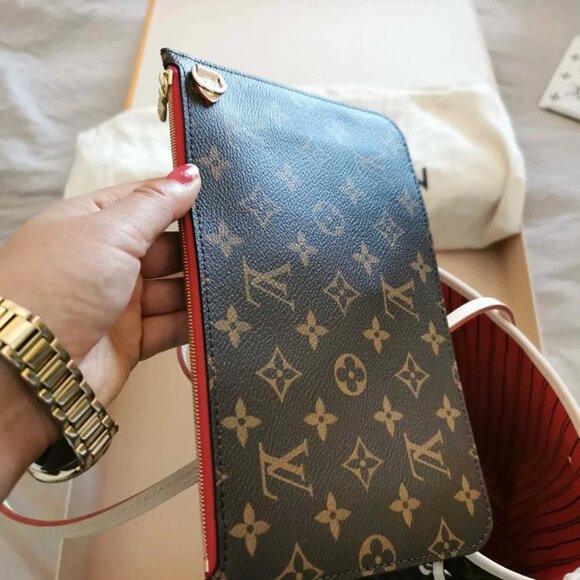 Neverfull Monogram Tote PM Brown Canvas - Picture 3 of 11